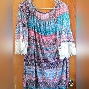 Off the shoulder dress